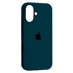 Чехол (накладка) Apple iPhone 16, Original Soft Case, Abyss Blue, Синий