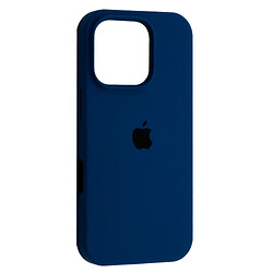 Чохол (накладка) Apple iPhone 16 Pro, Original Soft Case, Deep Navy, Синій