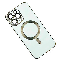 Чехол (накладка) Apple iPhone 11, Golden Line Separate Camera, MagSafe, Белый