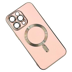 Чехол (накладка) Apple iPhone 11, Golden Line Separate Camera, MagSafe, Бежевый