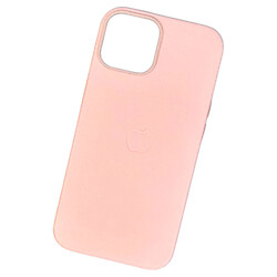 Чохол (накладка) Apple iPhone 12 Pro Max, Leather Case Color, Sand Pink, MagSafe, Рожевий