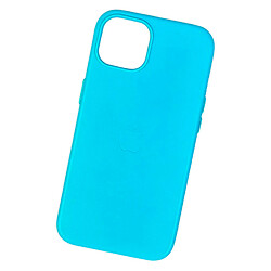 Чохол (накладка) Apple iPhone 16 Pro Max, Leather Case Color, Sky Blue, MagSafe, Блакитний