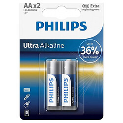 Батарейка Philips Ultra Alkaline AA/LR06