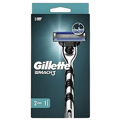 Набір станок для гоління GILLETTE MACH3+2 змінні касети