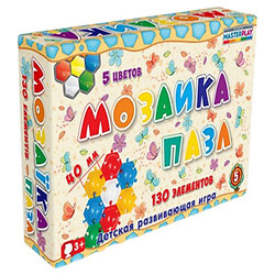 Мозаїка-пазл, 130 деталей, Colorplast