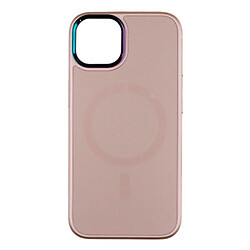 Чехол (накладка) Apple iPhone 13, AG-Glass Sapphire, MagSafe, Pink Sand, Розовый