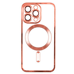 Чохол (накладка) Apple iPhone 12 Pro, Metallic Full Camera Matte, Rose Gold, MagSafe, Рожевий