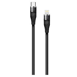 USB кабель Walker C735 Apple iPhone SE 2022 / iPhone 14 Pro Max / iPhone 14 Plus / iPhone 14 Pro / iPhone 14 / iPhone 13 Pro / iPhone 13 Mini / iPhone 13 / iPhone 13 Pro Max / iPhone 12 Mini / iPhone 12 Pro Max / iPhone 12 Pro, Lightning, 1.0 м., Черный