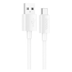 USB кабель Hoco X107 Favor, Type-C, 1.0 м., Белый