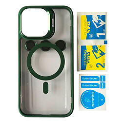 Чехол (накладка) Apple iPhone 13, Bracket Clear Camera Lens, MagSafe, Dark Green, Зеленый