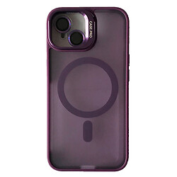 Чохол (накладка) Apple iPhone 16, Matte Fortable Camera Lens, Deep Purple, MagSafe, Фіолетовий