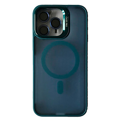 Чохол (накладка) Apple iPhone 16 Pro, Matte Fortable Camera Lens, Dark Blue, MagSafe, Синій