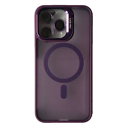 Чохол (накладка) Apple iPhone 16 Pro, Matte Fortable Camera Lens, Deep Purple, MagSafe, Фіолетовий