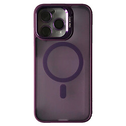 Чохол (накладка) Apple iPhone 16 Pro Max, Matte Fortable Camera Lens, Deep Purple, MagSafe, Фіолетовий