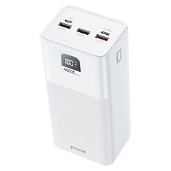 Портативна батарея (Power Bank) Proove Giant, 40000 mAh, Білий