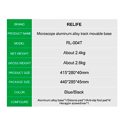 Настольный коврик Relife RL-004T, Синий - № 6
