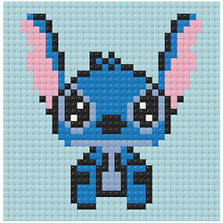 Алмазная мозаика (мини) Стич (Stitch), 10х10 см, Origami