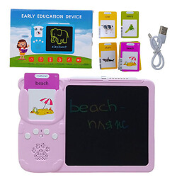 Планшет для рисования LCD Writing Tablet + озвученная азбука Монтессори 112 карточек, Mic
