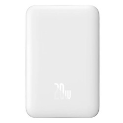 Портативна батарея (Power Bank) Baseus PPCX070001 Magnetic Mini, 10000 mAh, Білий