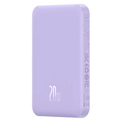 Портативная батарея (Power Bank) Baseus P10022107513-00 Magnetic Mini, 5000 mAh, Фиолетовый