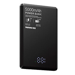 Портативна батарея (Power Bank) Remax RPP-107 Vocard Pro, 5000 mAh, Чорний