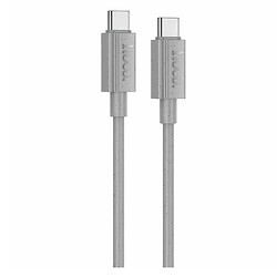 USB кабель Hoco X107 Favor, Type-C, 1.0 м., Серый