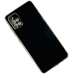 Чехол (накладка) Samsung M156 Galaxy M15, Golden Line Separate Camera, Черный