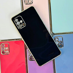 Чохол (накладка) Xiaomi Poco M6 Pro / Redmi Note 13 Pro, Golden Line Separate Camera, Фіолетовий - № 5