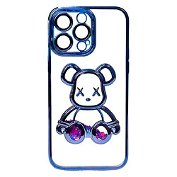 Чохол (накладка) Apple iPhone 11, Shining Bear, Dark Blue, Синій