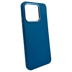 Чохол (накладка) Samsung A225 Galaxy A22 / M225 Galaxy M22 / M325 Galaxy M32, Matte Colorful Metal Frame, Dark Blue, Синій