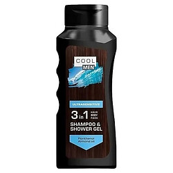 Гель-шампунь чоловічий Cool man Ultrasensitive 400 мл