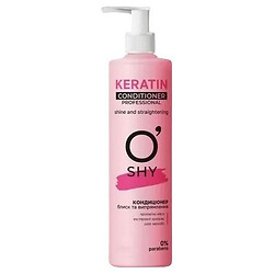 Кондиціонер для волосся O'shy Professional Keratin Блиск і випрямлення 400 мл