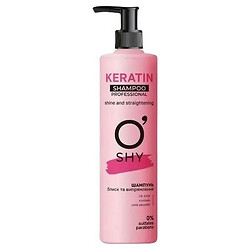 Шампунь для волосся O'shy Professional Keratin Блиск і випрямлення 400 мл