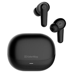 Bluetooth-гарнітура СolorWay Slim TWS-1 Earbuds Long Life, Стерео, Чорний