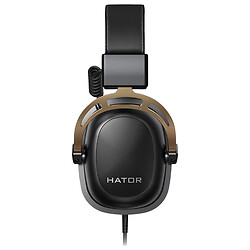 Навушники Hator Hypergang 2 Gold Edition HTA-916, З мікрофоном, Чорний - № 4