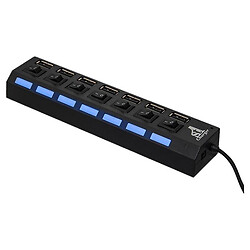 USB Hub 1stCharge HUB1ST20702, Чорний