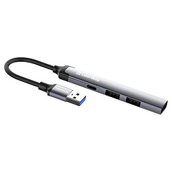 USB Hub СolorWay CW-HUB05, Серый