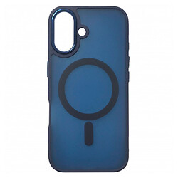 Чехол (накладка) Apple iPhone 16, Color Chrome Case, MagSafe, Dark Blue, Синий