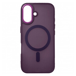 Чехол (накладка) Apple iPhone 16, Color Chrome Case, MagSafe, Dark Purple, Фиолетовый