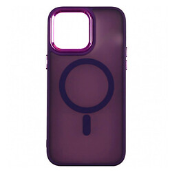 Чохол (накладка) Apple iPhone 16 Pro, Color Chrome Case, Dark Purple, MagSafe, Фіолетовий