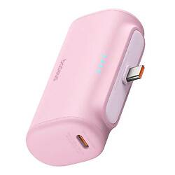 Портативная батарея (Power Bank) Baseus P10068306413-00, 5000 mAh, Розовый