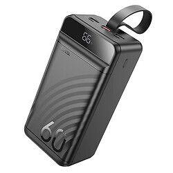 Портативна батарея (Power Bank) Hoco J123C Element, 60000 mAh, Чорний