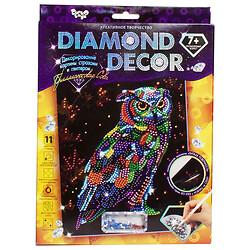 Набор для творчества "Diamond Decor: Бриллиантовая сова", Dankotoys