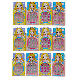 Набор накладных ногтей "Girly Nail Set", 12 коробок, Mic