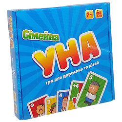 Настольная игра "УНА Семейная", 2 в 1 для детей и взрослых, Strateg