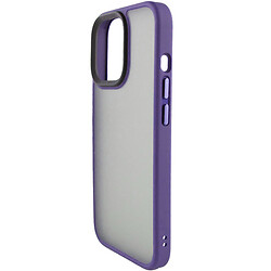 Чехол (накладка) Apple iPhone 12 Pro Max, Epik Metal Buttons, Dark Purple, Фиолетовый