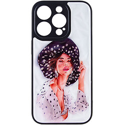 Чехол (накладка) Apple iPhone 12 Pro Max, Epik Prisma Ladies, Girl in a hat, Рисунок