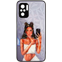 Чохол (накладка) Xiaomi Redmi Note 10 / Redmi Note 10s, Epik Prisma Ladies, Black in White, Малюнок