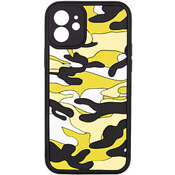 Чохол (накладка) Apple iPhone 12, Epik Army Collection, Жовтий