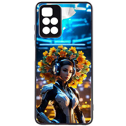 Чехол (накладка) Xiaomi Redmi 10, Epik Prisma Ladies, Cyberpunk, Рисунок